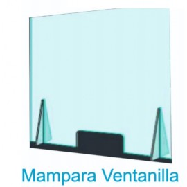 Mampara protectora anticontagio