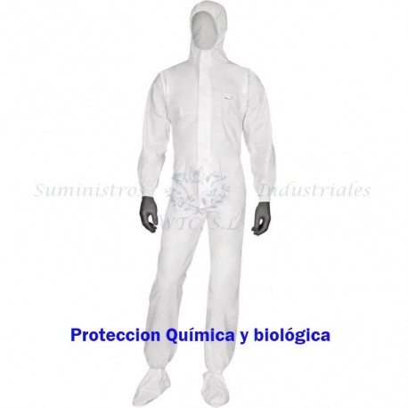 Buzo proteccion biólogica y quimica