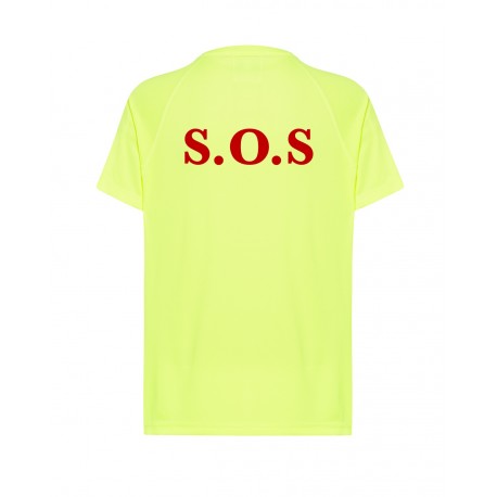 Camiseta socorrista técnica fluor